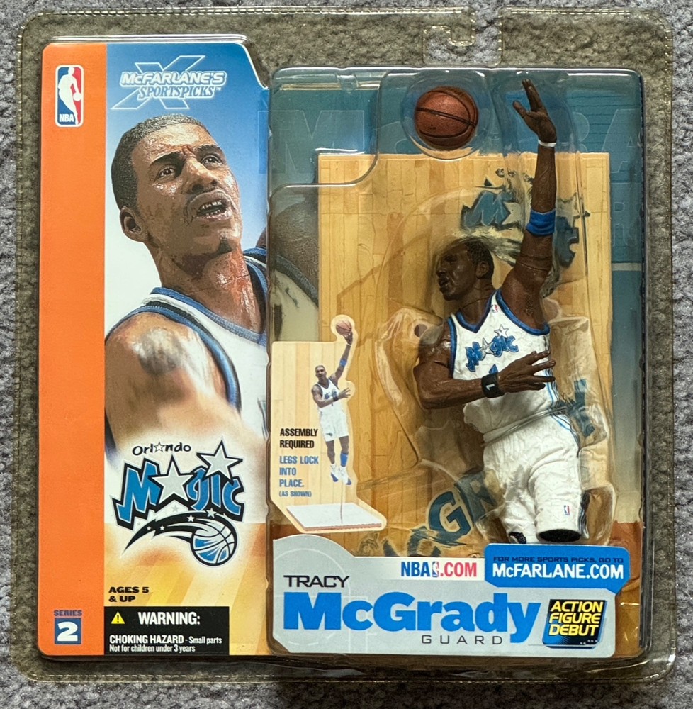 TRACY MCGRADY 2002 McFarlane Sportspicks Series 2 ORLANDO MAGIC *Please Read*