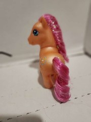 My Little Pony G3 Sparkleworks II Generation 3 Orange Pink Tinsel Fireworks