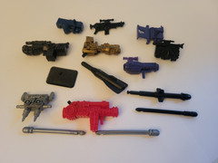 Lot of 15 GI Joe accessories – Hasbro – 1980s & 1990s