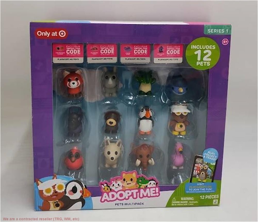 Adopt Me Pets Mini Figure Set – 12pk (Target Exclusive)
