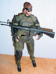 Play Arts Kai Metal Gear Solid Peace Walker Snake Jungle Fatigues Version LOOSE