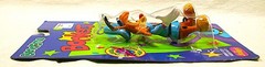 Bend-Ems☆1994 JusToys☆Disney Figure Set☆BONKERS, FALL APART RABBIT, TOON LIGHT