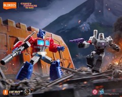 Blokees Transformers Shining Version 05 G1 Optimus Prime Action Figure Toys