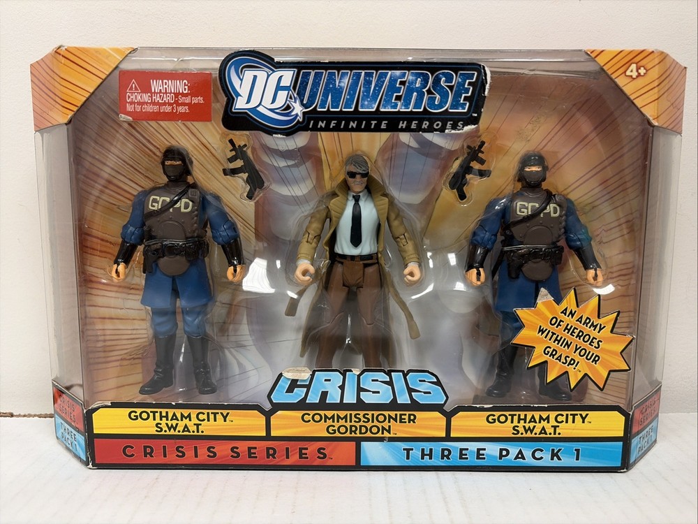 DC Universe Infinite Heroes Crisis Series Gotham City Swat, Commissioner Gordon