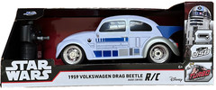 Jada Toys Star Wars 1959 Volkswagen Drag Beetle Radio Control R/C 1:16 Vehicle