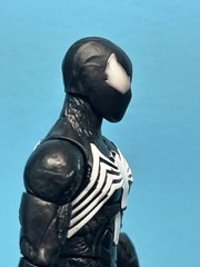 HEAD ONLY Insomniac Marvel Legends Symbiote Black Suit Spider Man 2 PS5 Custom