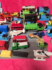 Thomas The Train Mixed Toy Lot 45 Items Metal Plastic Rubber Mixed Lot Toys