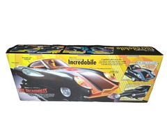2003 New The Incredibles Hero-Changing Mr Incredible Figure, Car And Poster.