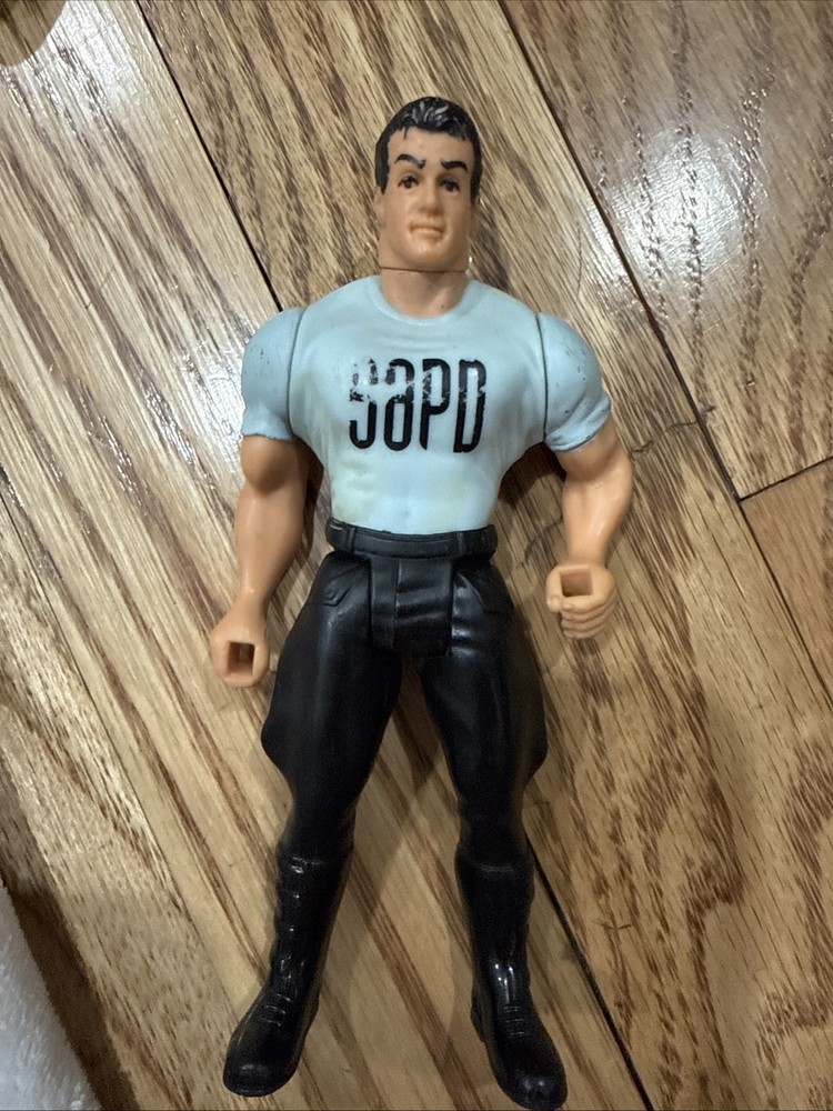 Warner Demolition Man Bazooka Attack Spartan Action Figure Vintage 1993 Stallone