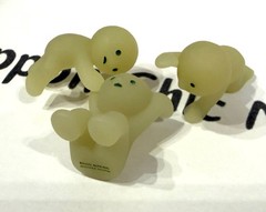 Smiski Series 1 Little Figure All 3 Set Glow in the Dark Japan Rare Unused