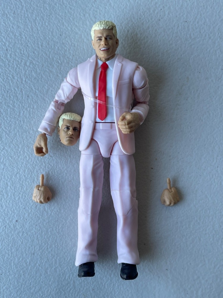 Cody Rhodes Chase Pink WWE Mattel Elite Series 120 Wrestling Action Figure loose