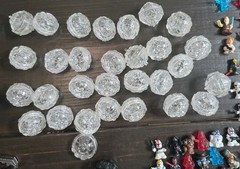 Star Wars Fighter Pods Lot, 115 Figurines And 8 Ships, Plus Many Pods