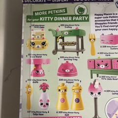 Shopkins Happy Places – Home Collection Kitty Dinner Party Decorator’s Pack NIB