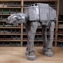 MINISO DISNEY 6785PCS UCS Large Space AT-AT 75313 Building Blocks Bricks Model