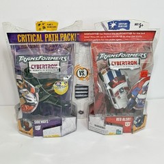 Transformers Cybertron Red Alert & Sideways Critical Path New Factory Sealed