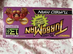 Talking Turbo Man 1996 13.5” Tiger Electronics Deluxe Edition Fully Poseable NEW