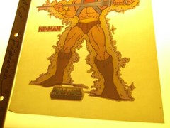 Vintage 80’s Masters of the universe HE-MAN T-SHIRT IRON-ON, I HAVE THE POWER!