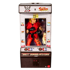 WWE Elite Collection Street Fighter Series 3 Dominik Mysterio As Ken Mattel Fig