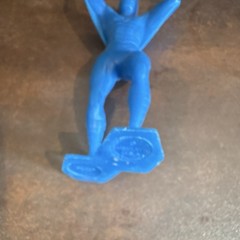 Vintage 1967 Marx 6” Lot Marvel Hulk – Captain America- Iron Man-Spiderman-Thor