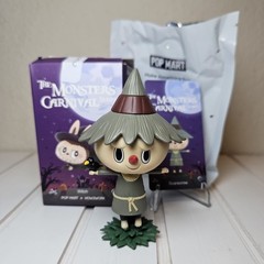 AUTHENTIC POP MART HOW2WORK The Monsters Carnival Scarecrow Figure W/ Box, Bag