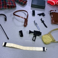 Vintage 1971 Mattel Big Jim Uniforms Accessories Mixed Lot