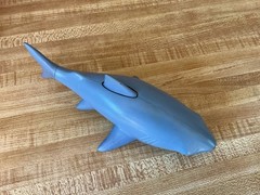 IT’S SHARK WEEK 🦈 CHOMPING Great White Sharks plastic toy figures BITE ACTION