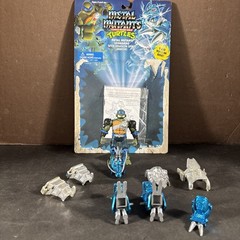 METAL MUTANT LEONARDO DRAGON SPIRIT PLAYAMATES TMNT NINJA TURTLES CARD NEAR COMP