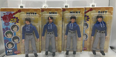 The Monkees 8 Inch Action Figures: Blue Band Outfit: Set of all 4 NEW free ship