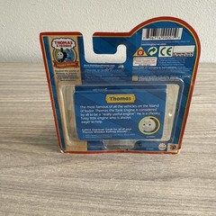 THOMAS 1 w/ Character Card Thomas & Friends Wooden Railway Train Engine Sealed