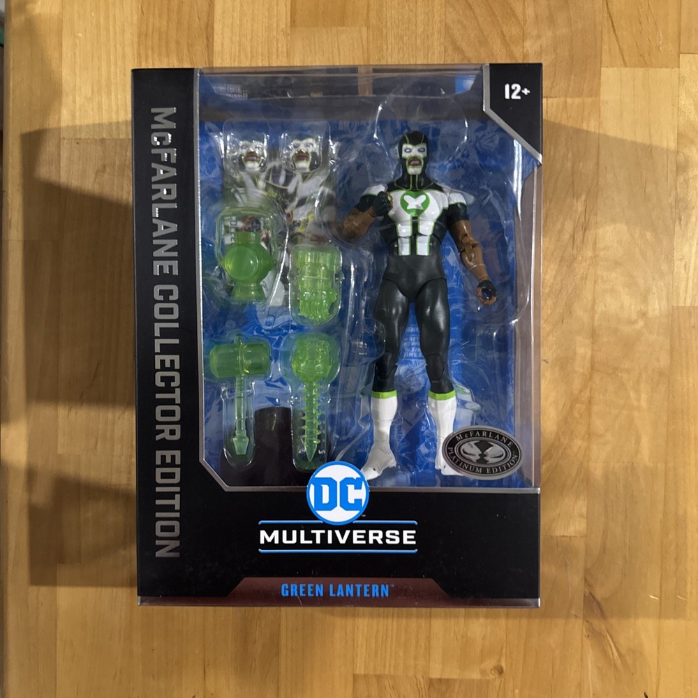 McFarlane Toys DC Multiverse Green Lantern (Simon Baz) Platinum Edition New