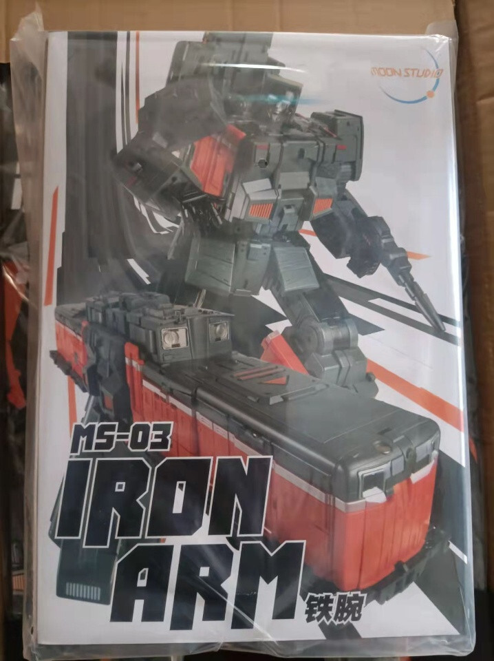 New Transformation toys Moon Studio MS-03 Iron Arm Figure In Stock