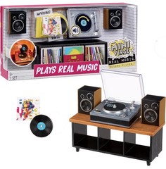MGA’s Miniverse Real Music Record Player Mini Collectibles Mini Playable Record