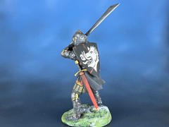 Painted Tabletop Figure medieval knight 40mmDetailed Knight Sculpture