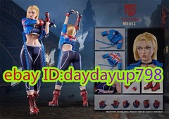 1/6 Scale STAR MAN Cammy White Female Agent Blue Bee MS-012 Sofubi Action Figure