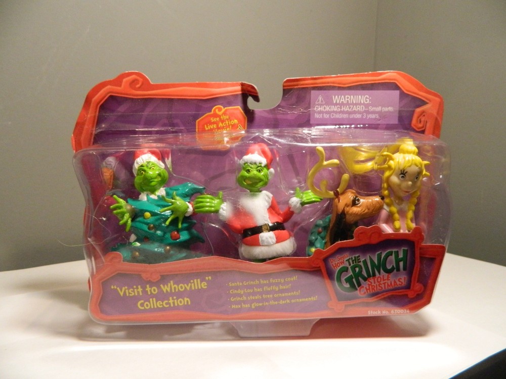 Dr Seuss How The Grinch Stole Christmas Visit to Whoville Collection