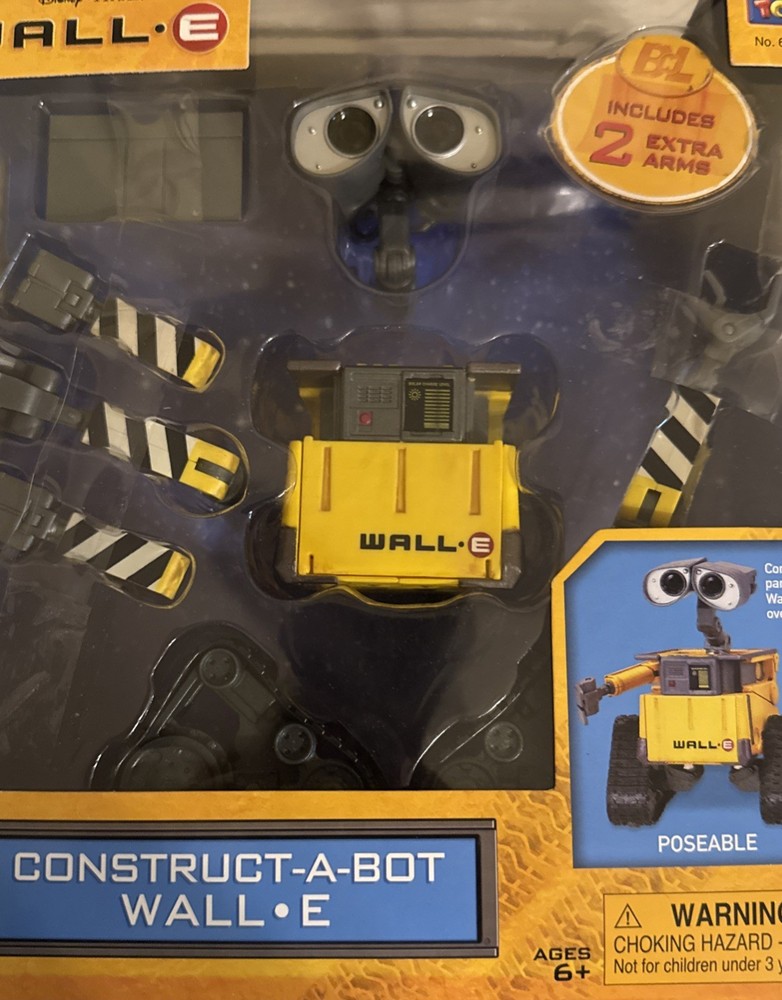 Thinkway Magnetic Construct a Bot Wall-e Figure Toy Disney Pixar
