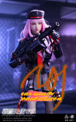 IN STOCK New POPTOYS BG-001 1/6 Battle Angel Black Fire Mirabelle Rose 12″Figure