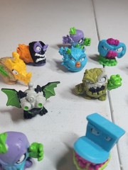 Moose Toys Mr Beast Swarm Lab Hybrids Action Figures Lot Of 17 Great Condition