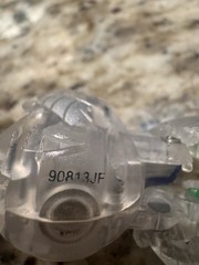 Bakugan New Vestroia BakuCrystal Verias 620G Clear Translucent B3 Blue Beard