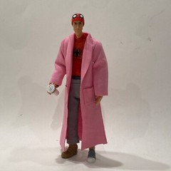 SU-SPD-ROBE: 1/12 Pink bathrobe for Marvel Legends Mafex Peter Parker Spiderman