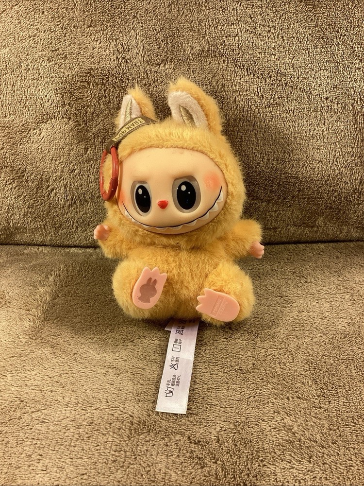 POP MART The Monsters Have a Seat Series Labubu Plush Keychain Baba No Box