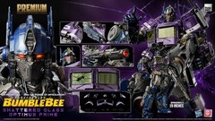 In Stock New Threezero Premium Shattered Glass Optimus Prime 19in Action Figure