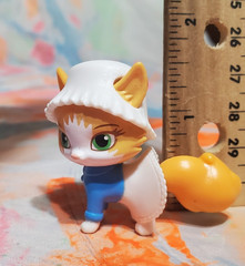 Disney Whisker Haven Tales Figure ~ TILLIE Orange Kitten Cat ~ Tutu Tailor