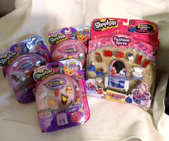 Shopkins Collectible Doll Toy Accessory Mixed Lot New Unopened Season 5 4 Items