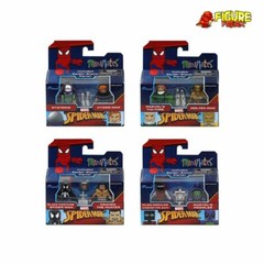 Marvel Minimates Series 77 Complete Set w/ Spider-Slayer Build-A-Figure