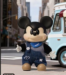 MINISO Disney Mickey OOTD Series Blind Box Confirmed Figures Toy Pendant Doll