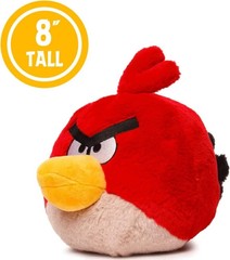 Official Licensed Angry Birds Plush Red Bird Plush 8″ Angry Birds Video Game