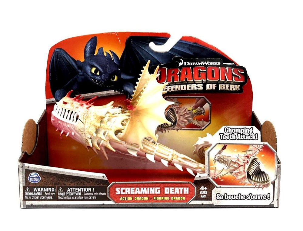 Dreamworks Dragons Screaming Death Defenders of Berk How To Train Your Dragon