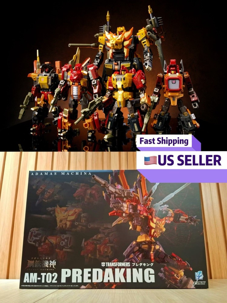 Transformers Takara Tomy AMT-02 G1 Predaking Predacons MISB US SELLER
