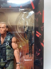 Neca Arnold Schwarzenegger Commando Matrix Ultimate Action Figure 7” 30th Ann
